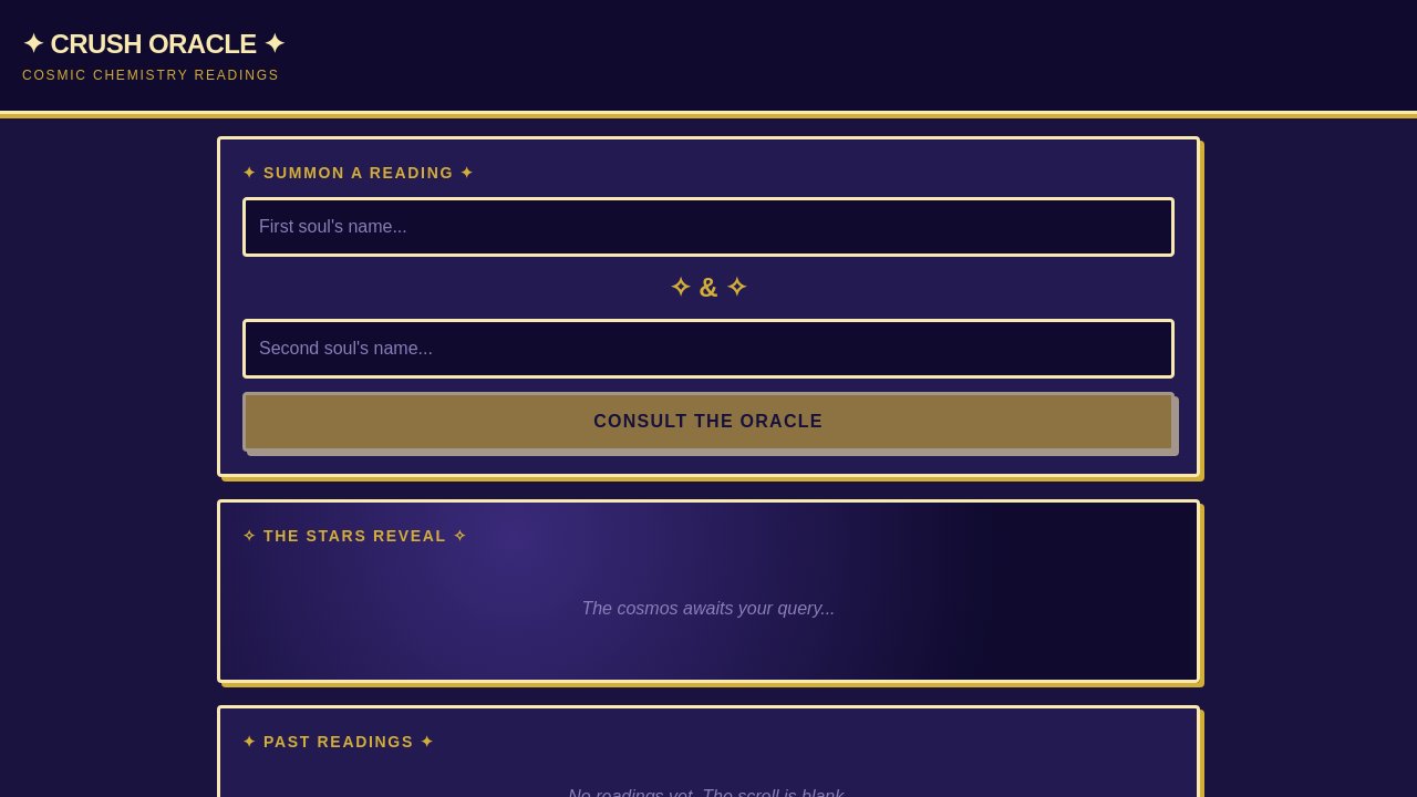Crush Oracle screenshot
